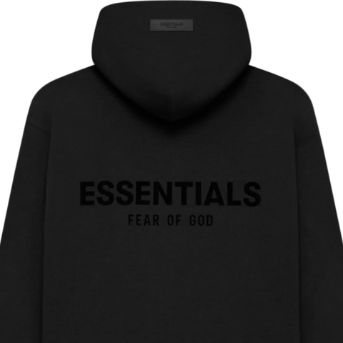 blackessentialshoodie